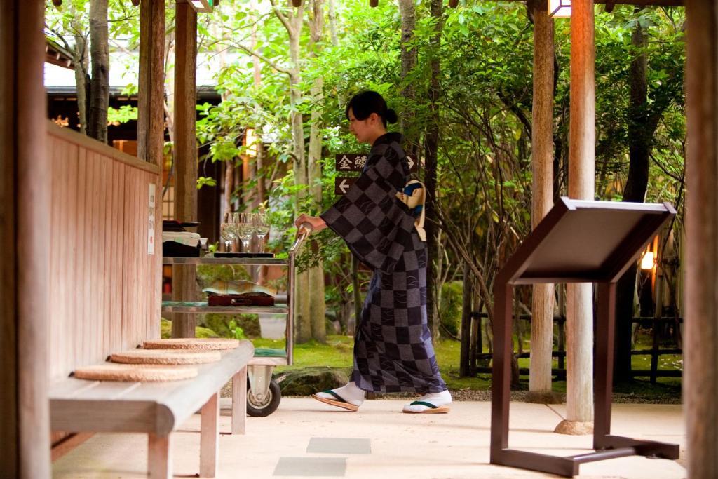 Hotel Ryotei Tanokura Yufu Exterior foto